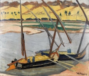 Boats on the Nile